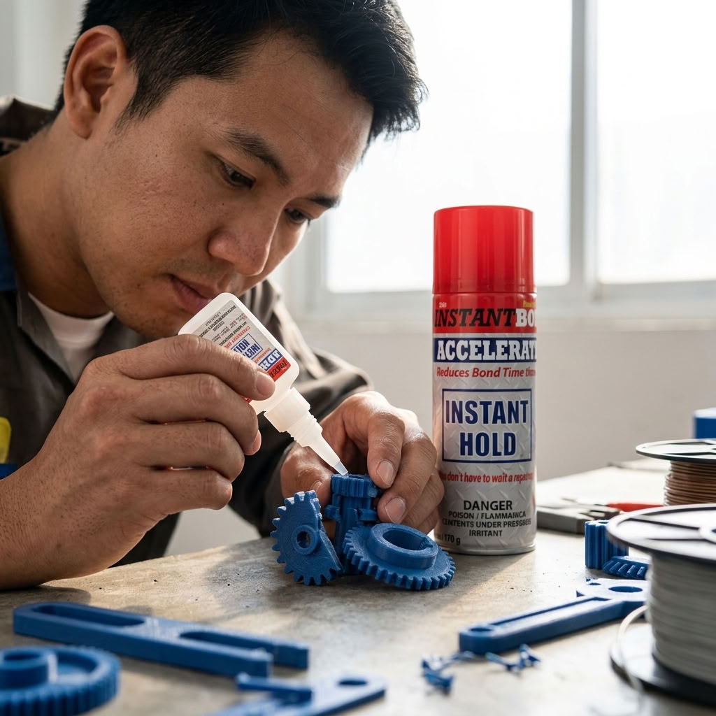 The Best Adhesive for Small 3D Printing Repairs