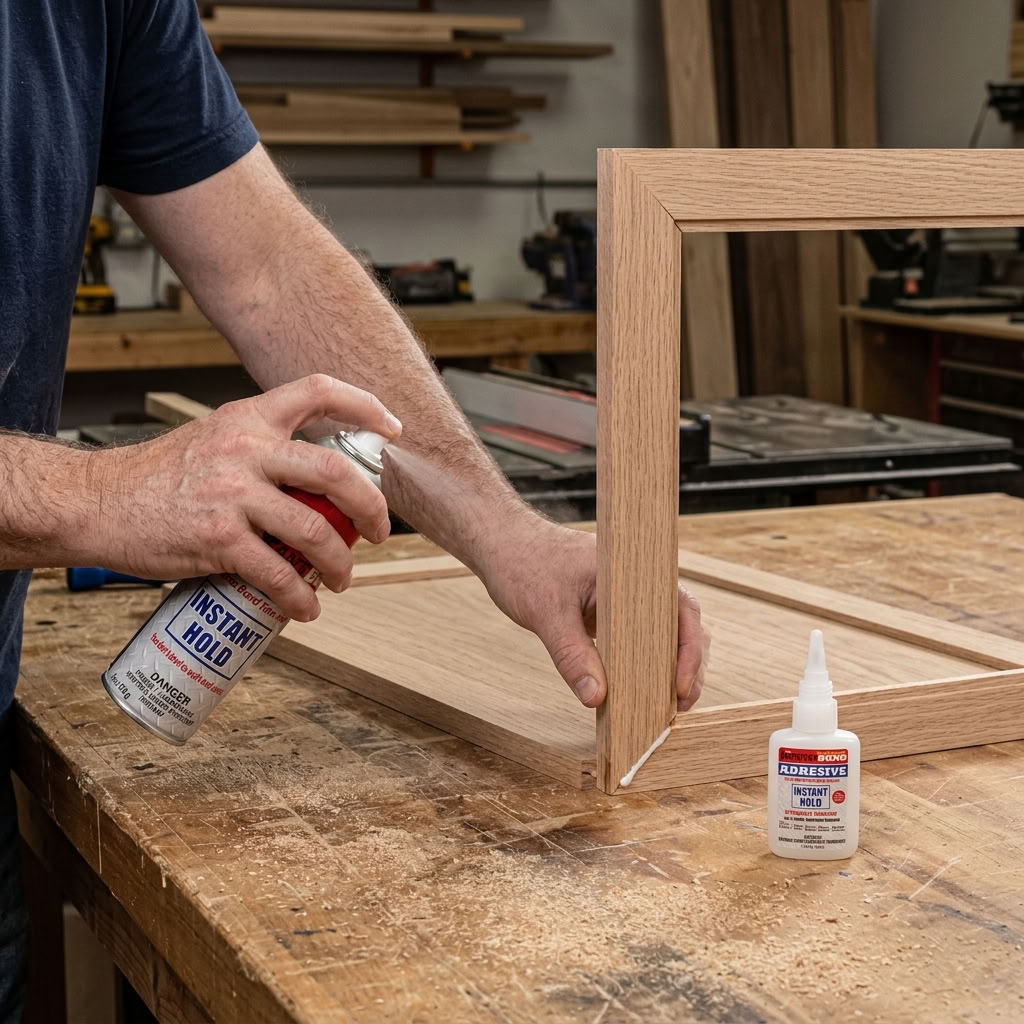 How to Use CA Glue for Cabinet Making and Installation